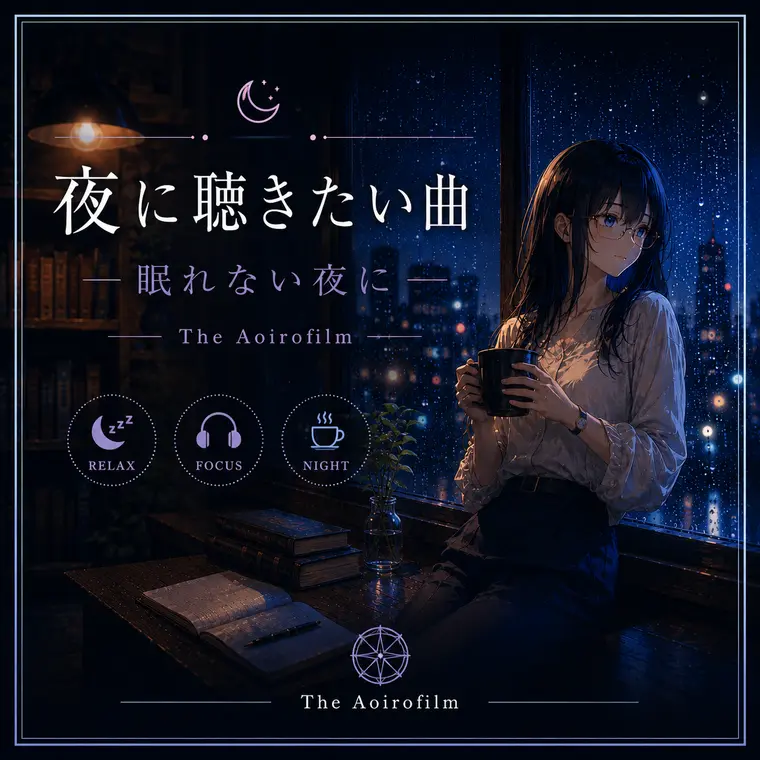 夜に聴きたい曲｜眠れない夜に